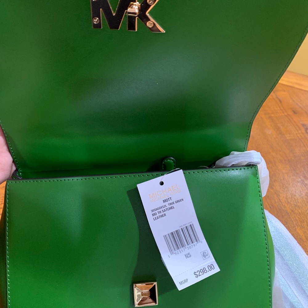 Michael Kors Mott satchel leather bag